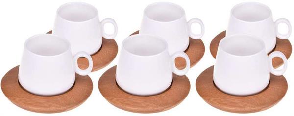 6 Kişilik Ottoman Kahve Takımı Sade