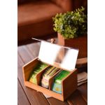 Gio 3 Bölmeli Çay Kutusu