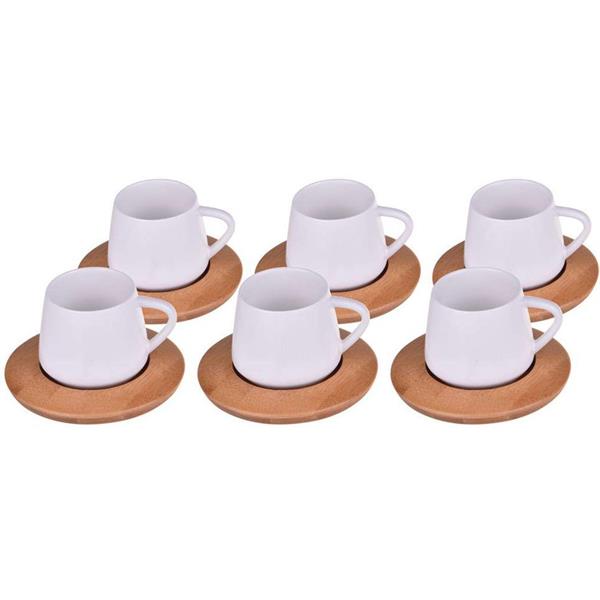 6 Kişilik Lilach Kahve Fincan Takımı