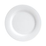 Porselen Focus Beyaz Düz Tabak 17Cm   