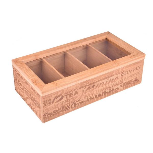 Jansen 4 Bölmeli Çay Kutusu