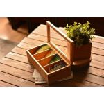 Jansen 4 Bölmeli Çay Kutusu