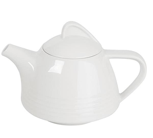 Porselen Focus Beyaz Kapaklı Demlik 400C