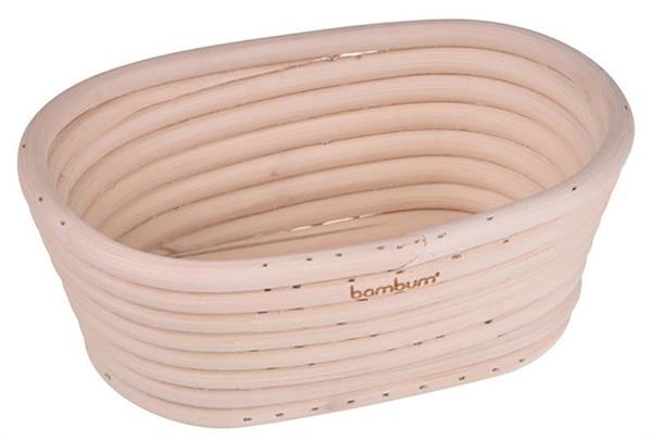 Puder Ekmek Mayalama Sepeti Oval 17 cm