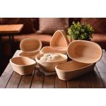 Puder Ekmek Mayalama Sepeti Oval 17 cm