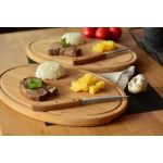 Bambu 2'li Steak Tahtası ve Bıçak Seti