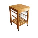 Bambu Mutfak Arabası