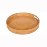 Bambu Yuvarlak Tepsi