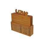 Bambu Love 4'lü Kesme Tahtası