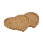 Amor İkili Kalp Tepsi