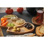 Amor İkili Kalp Tepsi