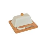 3 Parça Tereyağ Servis Kabı