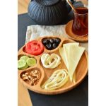 Tortil 5 Bölmeli Servis Tabağı