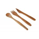 Bambu 3 Parça Çatal Kaşık Bıçak Seti