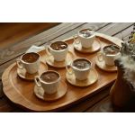 6 Kişilik Hull Kahve Fincan Takımı