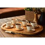 6 Kişilik Flo Kahve Fincan Takımı