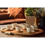 6 Kişilik Flo Kahve Fincan Takımı