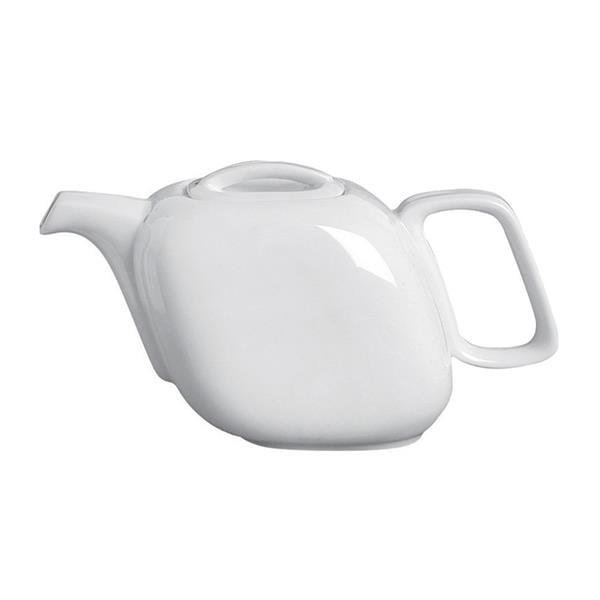 Porselen Perspective Beyaz Kapaklı Demli