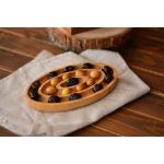 Fufu Oval 3 Bölmeli Çerezlik