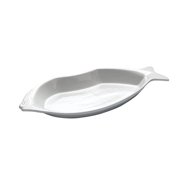 Porselen Balık Kayık Tabak