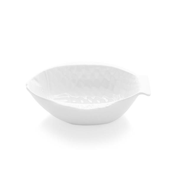 Porselen Meze Tek Lokma Tapas Balık Kase 18 cm
