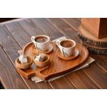 El Amor 2 Bölmeli Kalp Tepsi