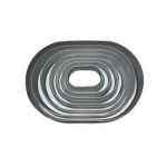 Polikarbon Oval Düz Kalıp