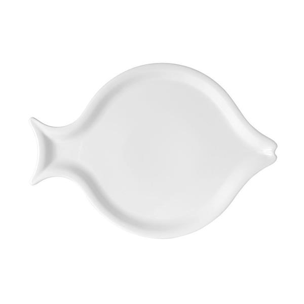 Porselen Beyaz Balık Tabağı 43Cm    