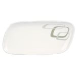 Porselen Retro Kayık Tabak