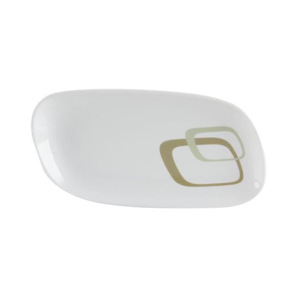 Porselen Retro Kayık Tabak